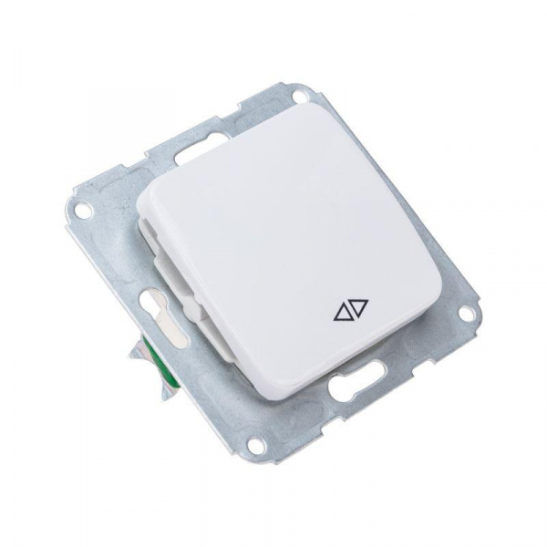 (KR-78-0208) DEA Выключатель (переключатель) 1кл перекрест. с/у 10А мех. белый KRANZ