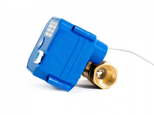 Шаровый кран 3/4" с электроприводом, 12V (164)