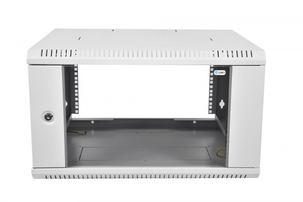 ШРН-Э-6.350 Шкаф телекоммуникационный настенный разборный ЭКОНОМ 6U (600 × 350) дверь стекло