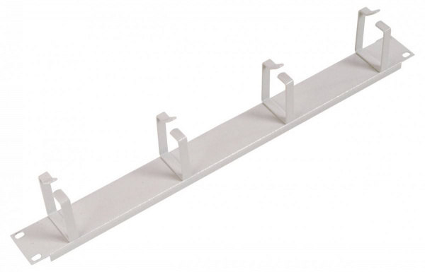 ГКО-4.62 Горизонтальный кабельный органайзер 19" 1U, 4 кольца