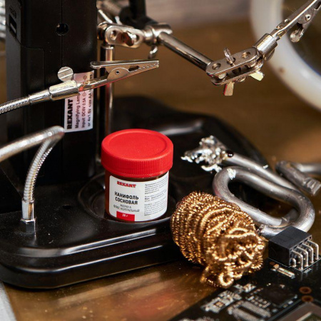 (09-3710) Канифоль сосновая марки А 20гр REXANT