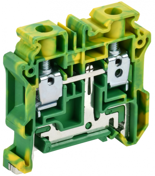 (AF-CT30-01-K52-010-EX) ARMAFIX Колодка клеммная CY10 PE винтовая 10мм2 проходная заземляющая Ex IEK