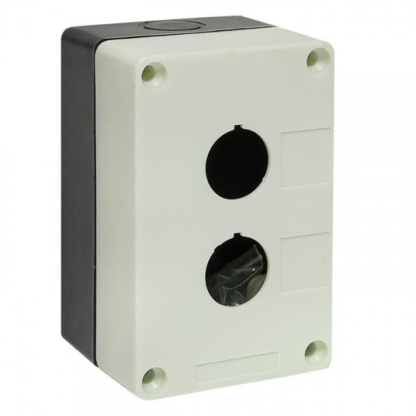 (cpb-102-w) Корпус КП102 пластиковый 2 кнопки белый EKF PROxima