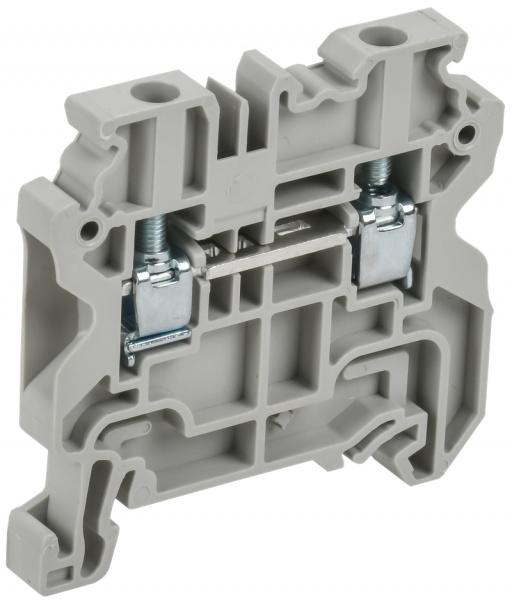 (AF-CT30-00-K03-004-EX) ARMAFIX Колодка клеммная CY4 винтовая 4мм2 проходная серая Ex IEK
