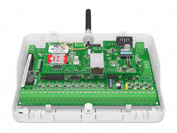 Панель охранно-пожарная "Контакт GSM-16"