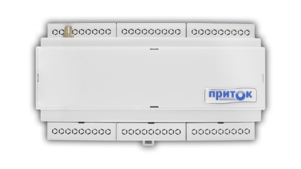 Контроллер охранно-пожарный Приток-А-КОП-04D, для установки на Din рейку