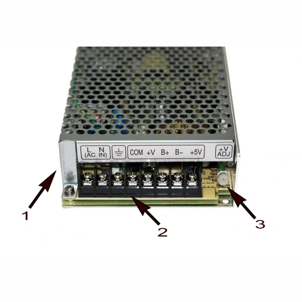 (SNR-UPS-60/12-SMART(RPS14)) (ИБП) Устройство бесперебойного питания RPS с выходом 12В/60Вт, с функцией мониторинга и холодного старта (RPS14)