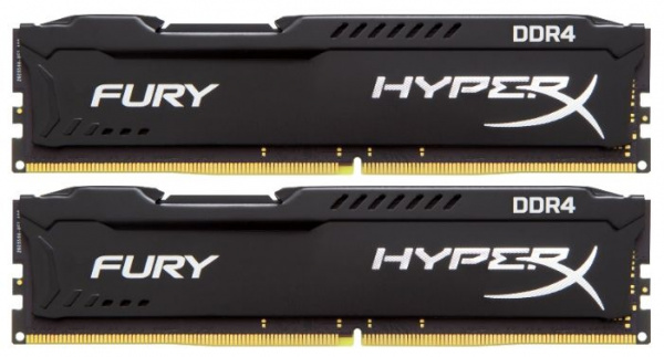 Модуль памяти KINGSTON HyperX FURY Black HX426C16FB3K2/16 DDR4 - 2x 8ГБ