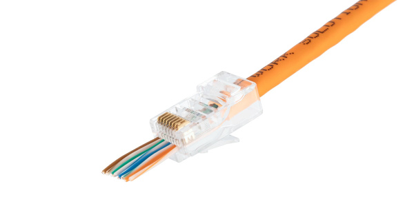 (NMC-RJ88RZ50UD1-PT-100) Коннектор  NIKOMAX RJ45/8P8C под витую пару, Кат.5е (Класс D)