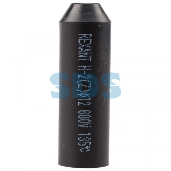 (48-1012) Термоусаживаемый колпак, капа 12,0 / 5,0 мм черный REXANT (48-1012) Термоусаживаемый колпак, капа 12,0 / 5,0 мм черный REXANT