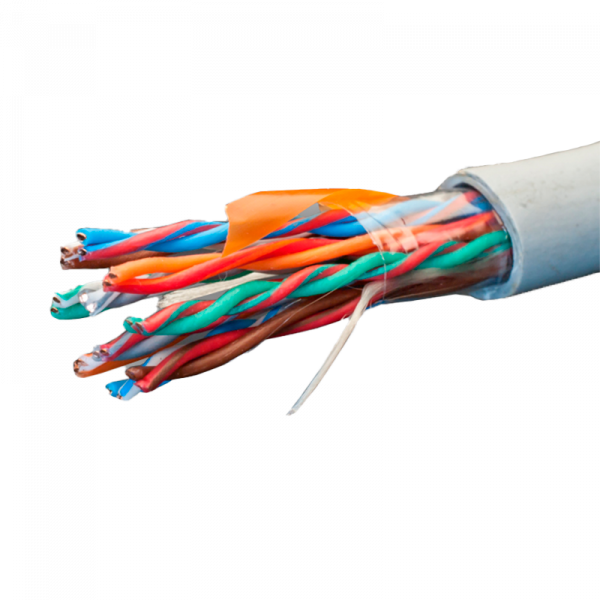 (01-0409-2) Кабель витая пара SUPRLAN UTP 5e 10x2xAWG24 Cu PVC In. 305м (RUS)