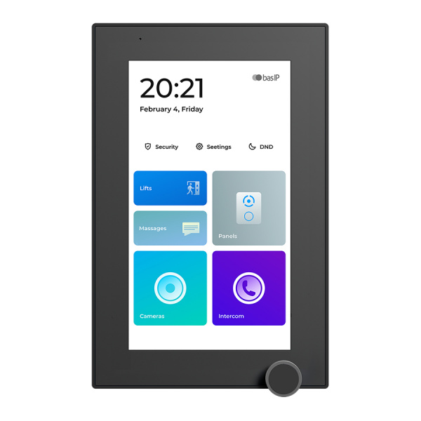 AZ-07LL BLACK 7-дюймовый IP-видеомонитор для помещений