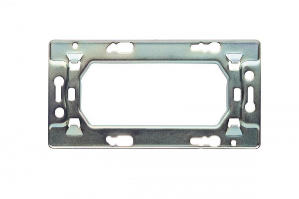 Eurolan 16S-00-04WT Суппорт для рамок 4 модуля французский стандарт