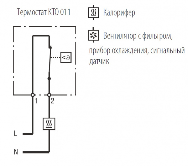 KTO 011-2 Терморегулятор (термостат)