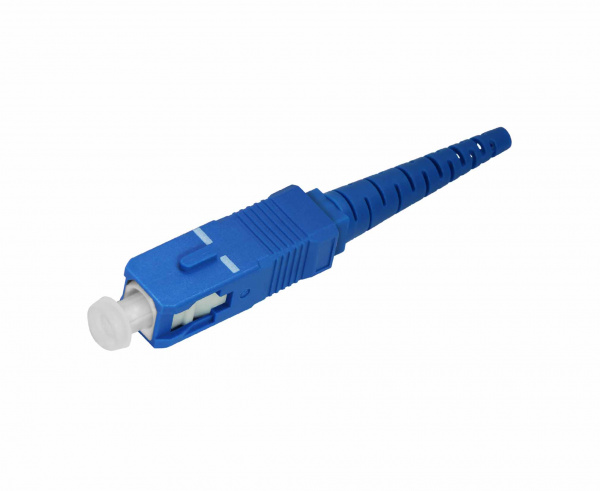 (09-0891) Коннектор оптический одномодовый CON-SC/SM-2.0-BL SC/SM, 2.0мм