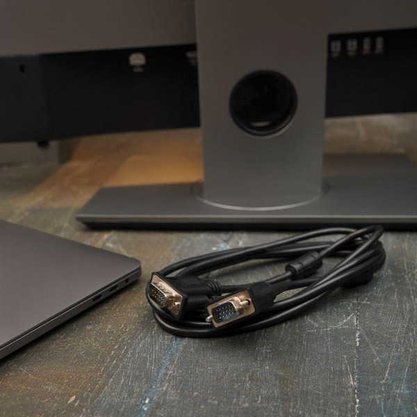 (06-3120) Шнур шт. VGA - шт. VGA 1.8М с ферритами REXANT