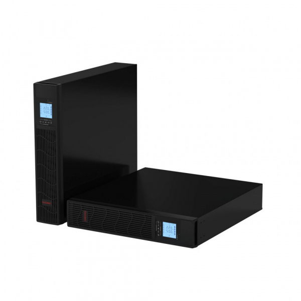 (INFORPRO1000IN) Линейно-интерактивный ИБП (UPS) ДКС серии Info Rackmount Pro, 1000ВА/800Вт,1/1, USB, RJ45, 6xIEC C13, Rack 2U, SNMP/AS400 slot, 2x7Aч