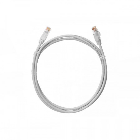 Патч-корд NetLink UTP 5е кат. литой 2.0 м БЕЛЫЙ