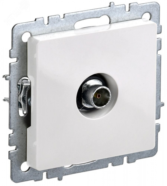 (BR-A10-O-K01) BRITE Роз. TV оконечная РТВ11-0-БрБ бел. IEK (BR-A10-O-K01) BRITE Роз. TV оконечная РТВ11-0-БрБ бел. IEK