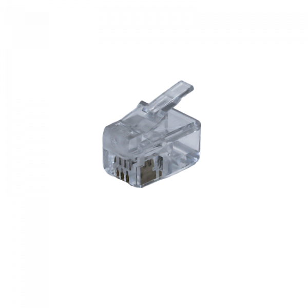 (10-0229) Коннекторы 4P4C (RJ-11) (100 pcs)