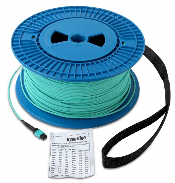 (377741)Hyperline TC-MB-504-1xMPOF12/PX-1xMPOF12/PY-A-IN-100M-LSZH-MG Кабельная волоконно-оптическая транковая сборка, MPO (мама)-MPO (мама) (377741)Hyperline TC-MB-504-1xMPOF12/PX-1xMPOF12/PY-A-IN-100M-LSZH-MG Кабельная волоконно-оптическая транковая сборка, MPO (мама)-MPO (мама)