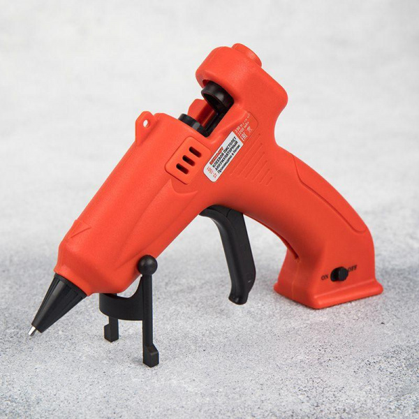 (12-1501) Пистолет клеевой REXANT, 10 Вт, Ø7 мм, «ЭКСПЕРТ», аккумуляторный, блистер (12-1501) Пистолет клеевой REXANT, 10 Вт, Ø7 мм, «ЭКСПЕРТ», аккумуляторный, блистер