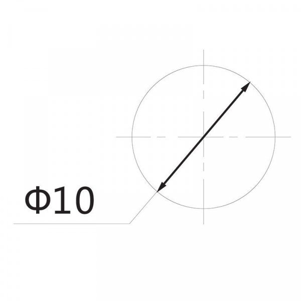 (36-4731) Индикатор ГРАНЕНЫЙ Ø10.2 220V зеленый REXANT