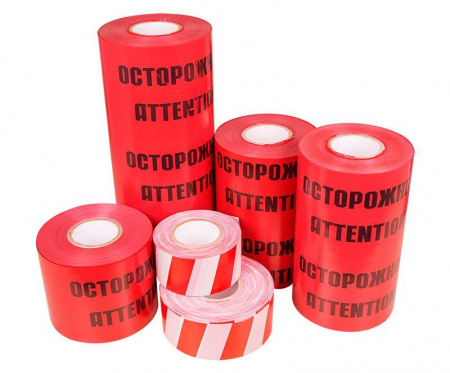 (19-3025) Лента сигнальная "Осторожно кабель" ЛСЭ 250 100 п.м.х250 мм REXANT
