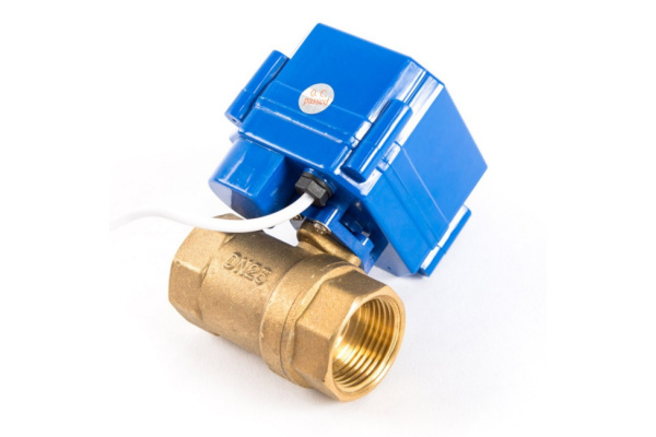 Шаровый кран 1" с электроприводом, 12V (168)