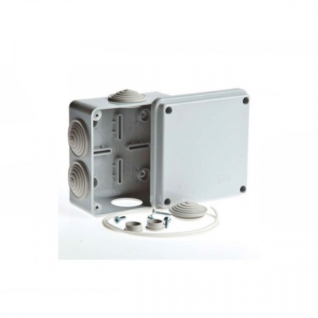 (67050НГ-06-03) Тусо.Коробка расп. для о/п, 100х100х50мм не распр.горение HF