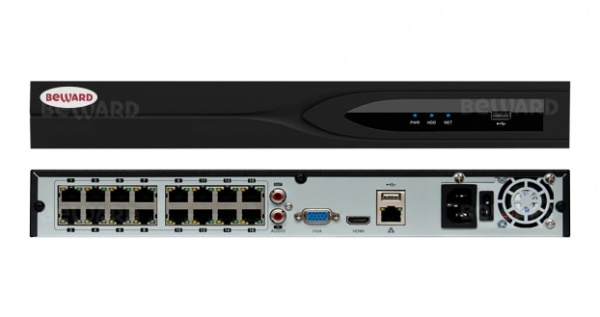 BK1232H2-P16 IP видеорегистратор