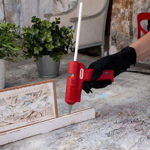 (12-0113) Пистолет клеевой 15Вт Малый Профи REXANT (12-0113) Пистолет клеевой 15Вт Малый Профи REXANT