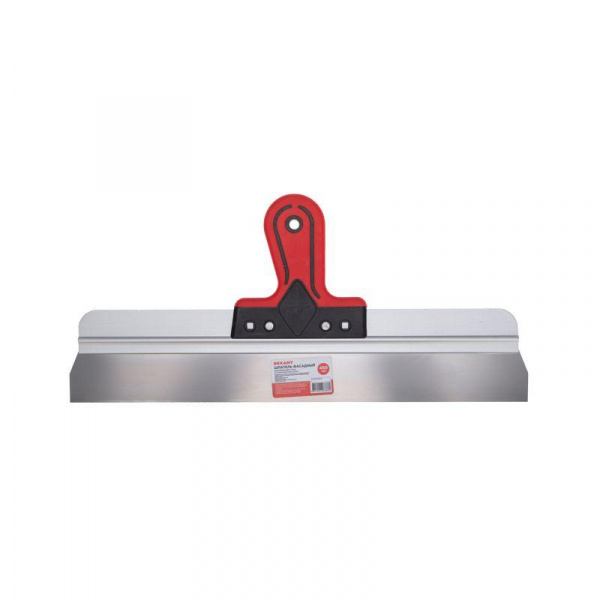 (89-0217) Шпатель фасадный, нержавеющая сталь, 450мм, 2-компонентная ручка REXANT (89-0217) Шпатель фасадный, нержавеющая сталь, 450мм, 2-компонентная ручка REXANT