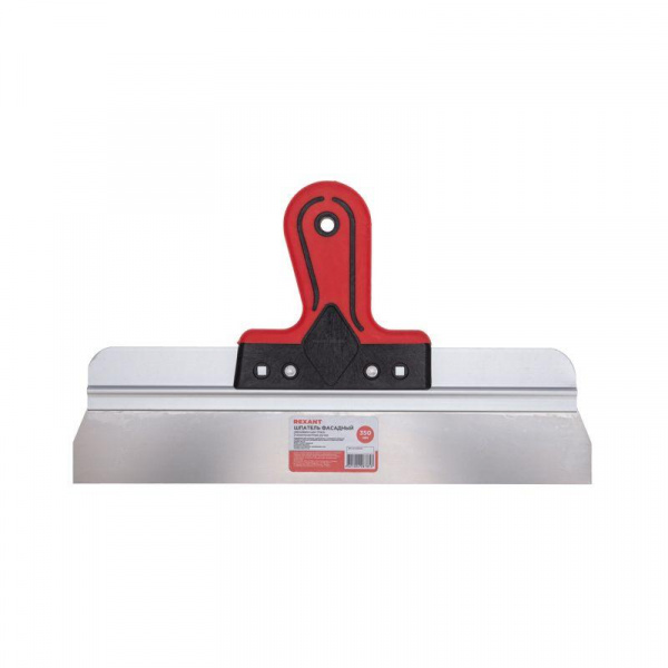 (89-0216) Шпатель фасадный, нержавеющая сталь, 350мм, 2-компонентная ручка REXANT (89-0216) Шпатель фасадный, нержавеющая сталь, 350мм, 2-компонентная ручка REXANT