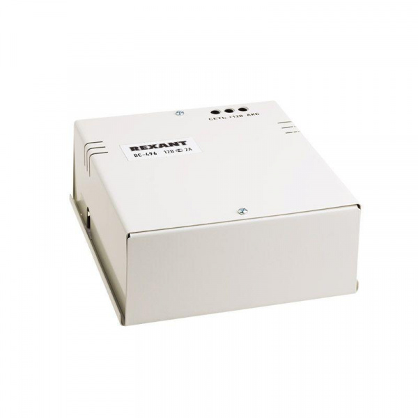 (34-0496) Блок питания резервированный 12В, 2А, под АКБ 7А/ ч DC-496