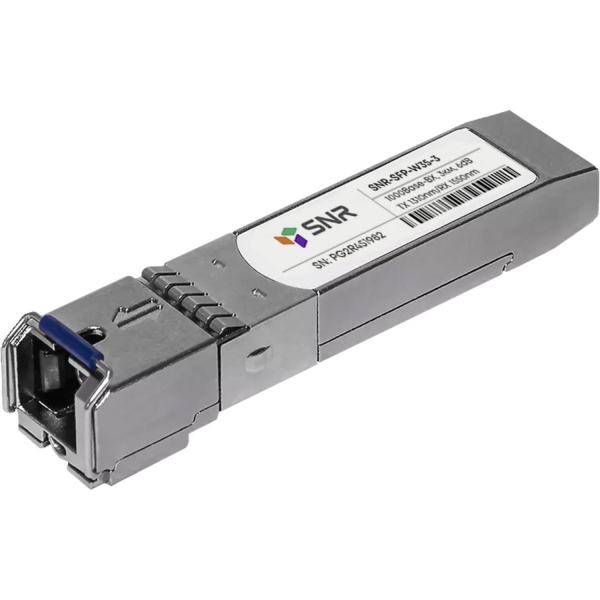 (SNR-SFP-W35-3)  Модуль SFP WDM, дальность до   3км (6dB), 1310нм