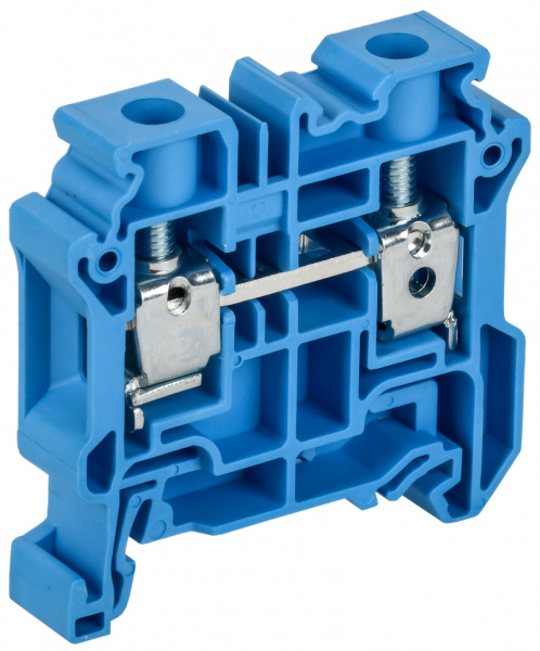 (AF-CT30-00-K07-010-EX) ARMAFIX Колодка клеммная CY10BU винтовая 10мм2 проходная синяя Ex IEK