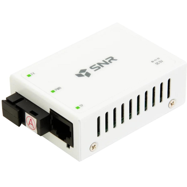 (SNR-CVT-100A-V2 (Rev.M)) Медиаконвертер  10/100-Base-T / 100Base-FX, Tx/Rx: 1310/1550нм, V2 (Rev.M)