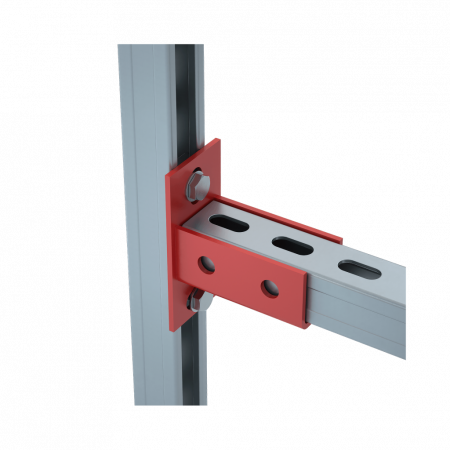 (OSG41 HD) Опора соединительная горизонтальная для страт-профиля 41х41 мм HD