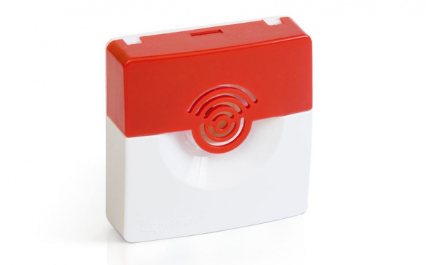 ОПОП 2-35 24В Оповещатель пожарный звуковой (корпус бело/красный)