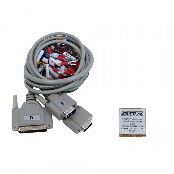 СДК-31.315S1(TCP/IP) 16 каналов датчиков, 8 каналов диспетчерской связи