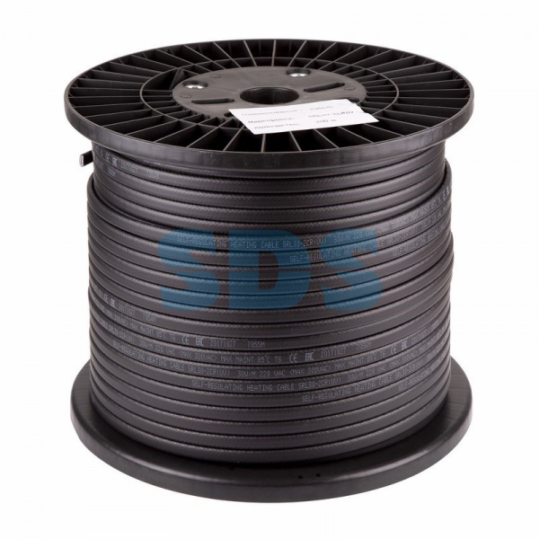 (51-0636) Саморегулирующийся кабель SRL 30-2CR (UV) (экранированный) (30Вт/1м) 200М Proconnect