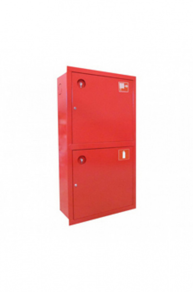 Ш-ПК-О-003В-12"Т"ЗК Красный (ШПК-320-12) (Правый). Для двух рукавов и двух огнетушителей 300