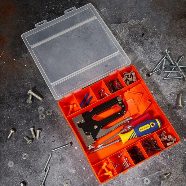 (12-5012-4) Ящик пластиковый для инструмента Proconnect 245х258х45 мм