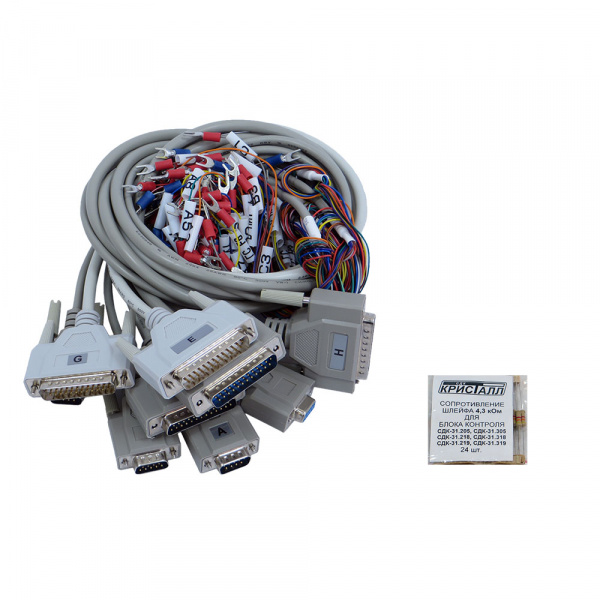 СДК-31.319S1(TCP/IP) 8 каналов телеуправления, 16 каналов датчиков, 40 каналов диспетчерской связи