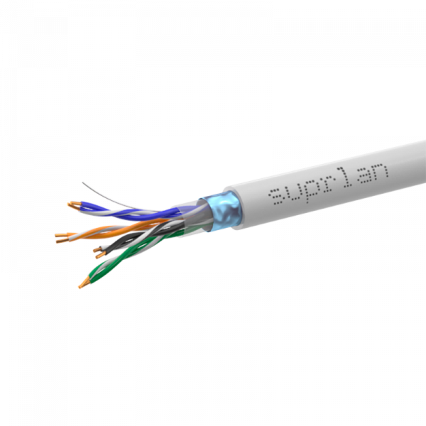 (01-1037-1) Кабель витая пара SUPRLAN Standard F/UTP Cat.5e 4x2xAWG24 Cu нг(А)-LS In. 305м (RUS)