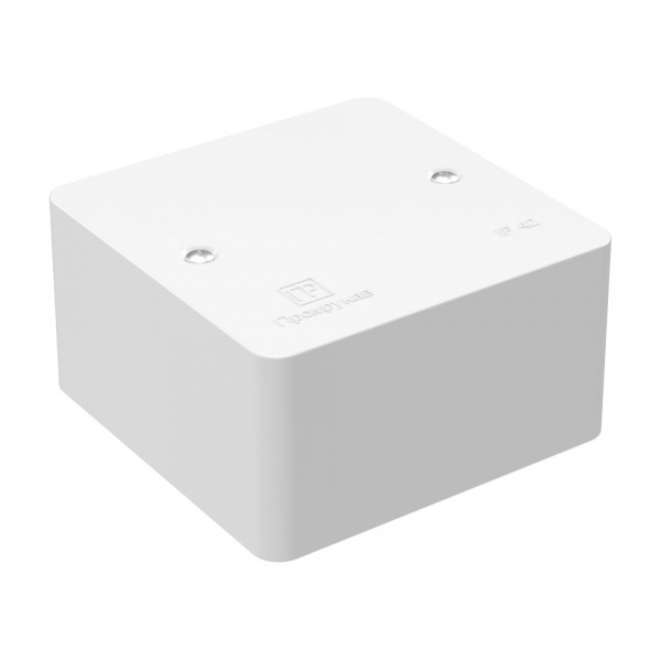 Коробка универсальная для кабель-канала 40-0460 безгалогенная (HF) 85х85х45 (152шт/кор) Промрукав (40-0460)