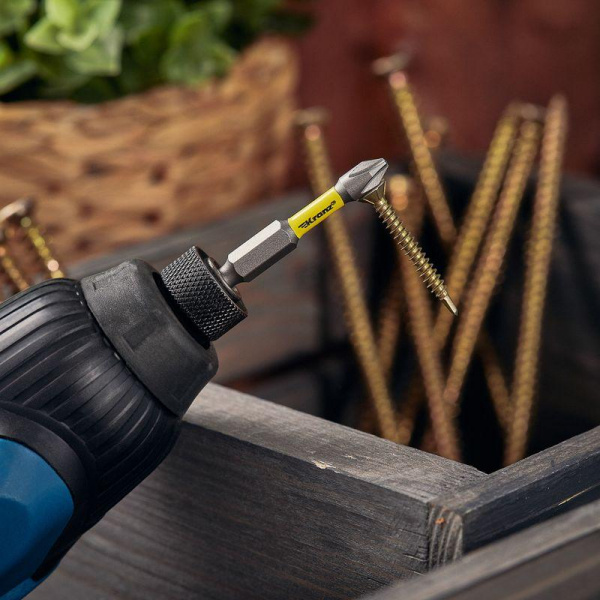 (KR-92-0441) Бита для шуруповерта IMPACT PH 2х50 для шуруповерта (2 шт./уп.) Kranz (KR-92-0441) Бита для шуруповерта IMPACT PH 2х50 для шуруповерта (2 шт./уп.) Kranz