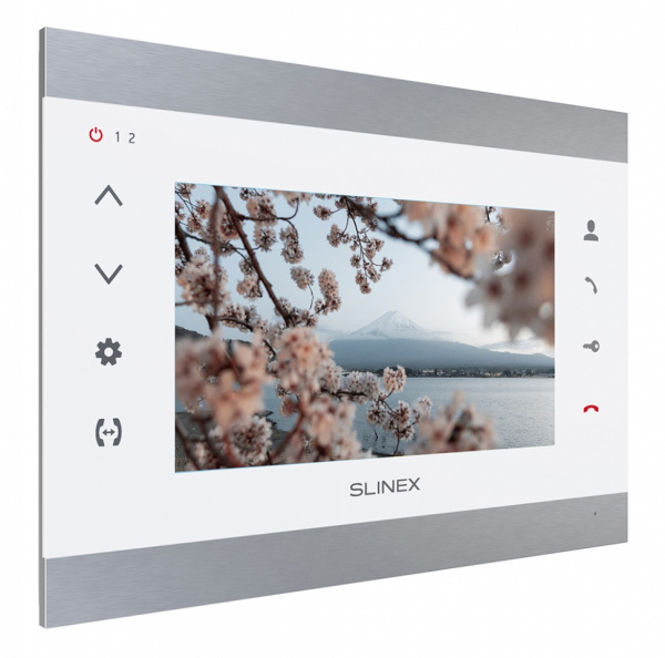 SL-07MHD (Silver+White) Монитор домофона цветной с функцией «свободные руки»