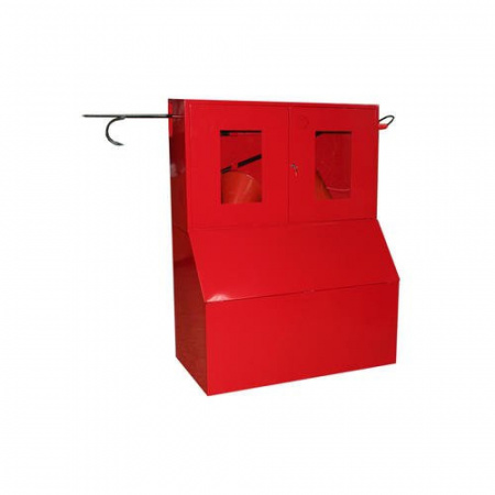 Стенд Универсальный  серия «Т» с ящиком 0,5 м³ (с окнами) Стенд Универсальный  серия «Т» с ящиком 0,5 м³ (с окнами)